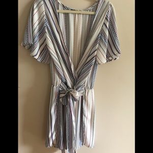 KLD Red/Cream/Blue Romper